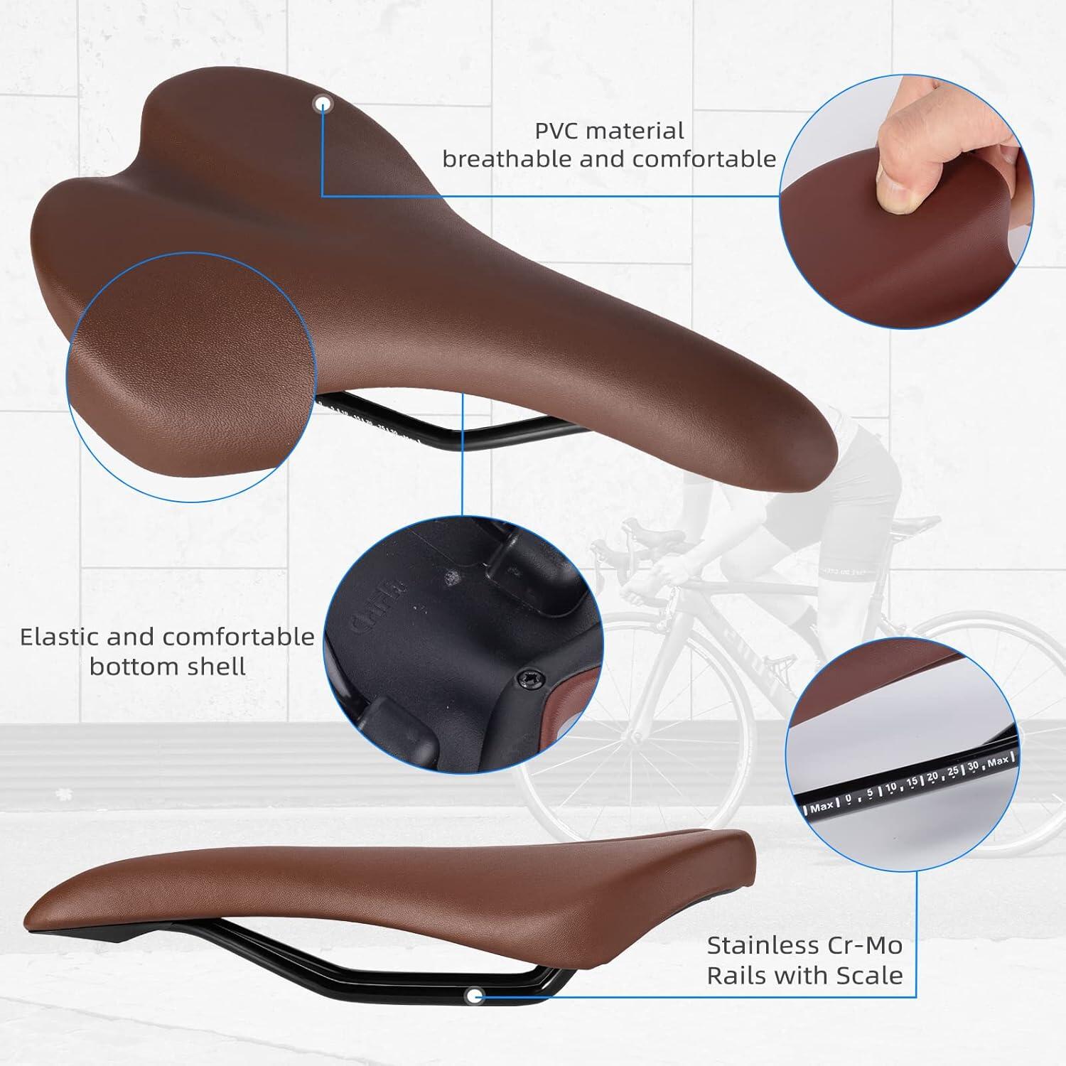 Comfort en ergonomie van vintage fietszadels 2/4