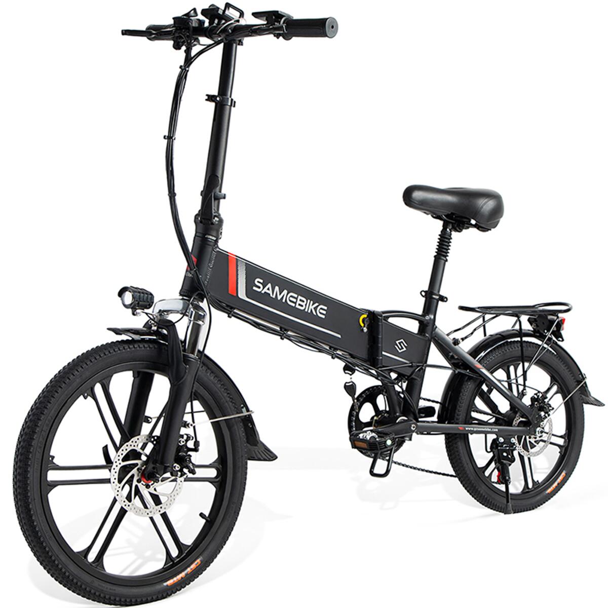 SAMEBIKE 20LVXD30-II Faltbares Elektro-Moped-Fahrrad, 48V 10AH Batterie 7/7