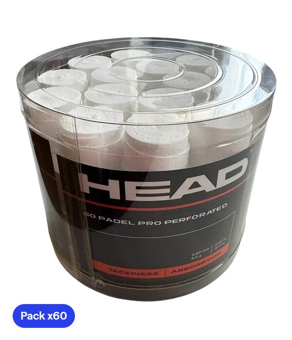 HEAD Head Padel Pro Tambor Branco Perfurado 60 Overgrips