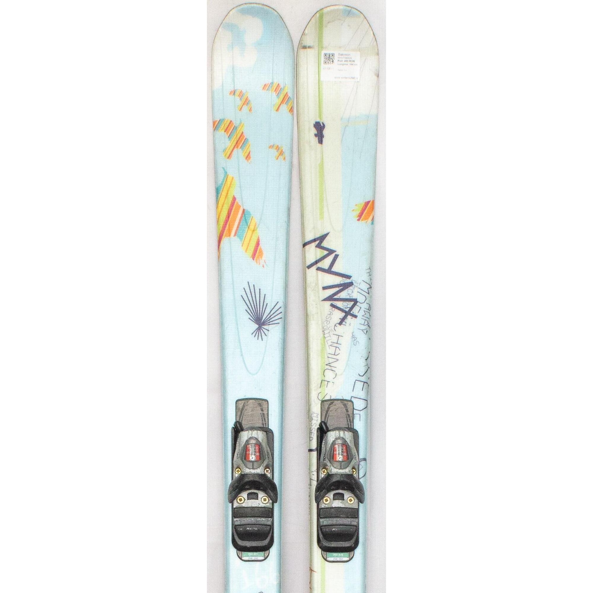 Second Life- Narty SALOMON Mynx Freestyle, 164 cm- Stan bardzo dobry