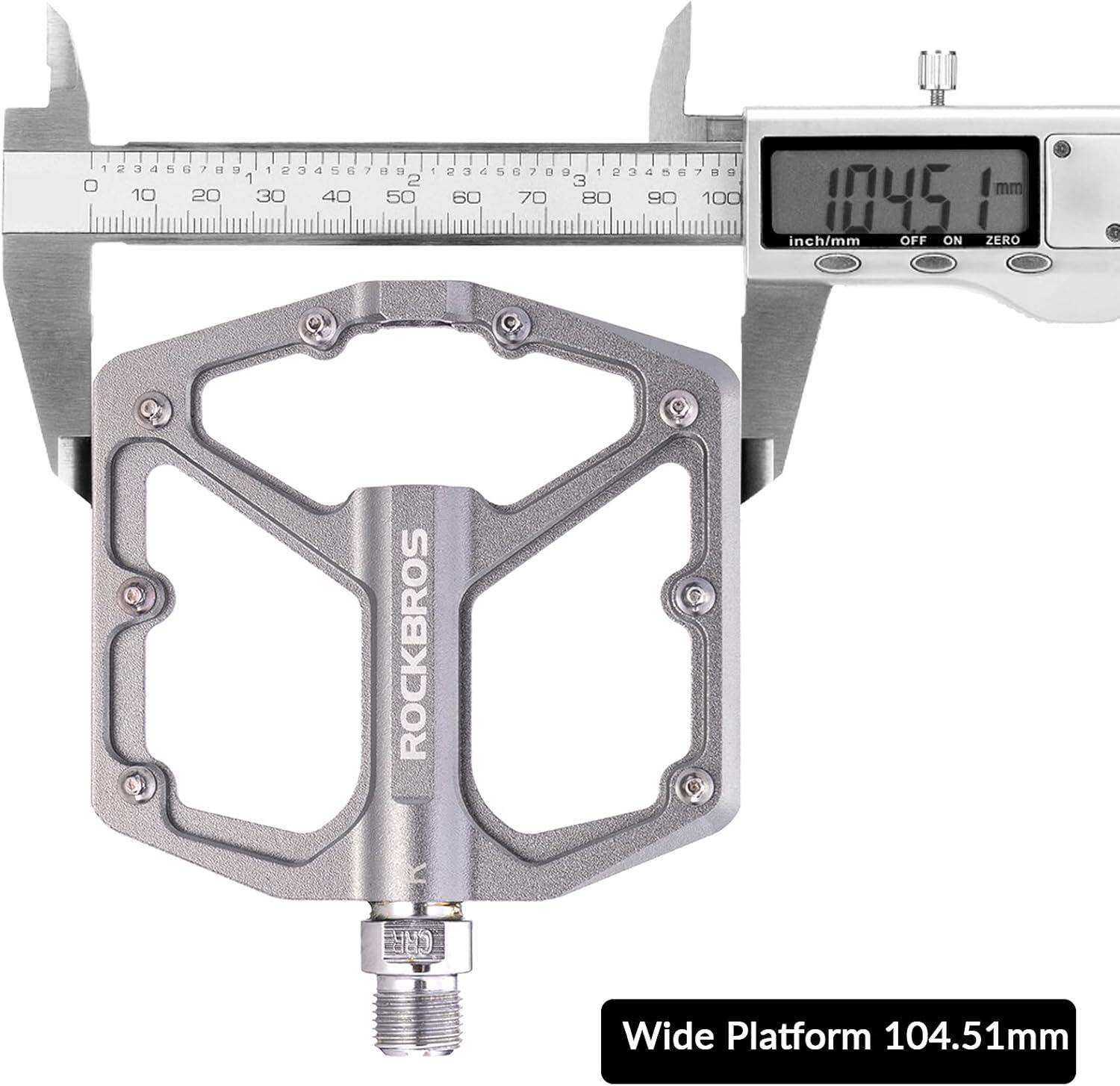 Płaskie pedały rowerowe aluminiowe 6/6