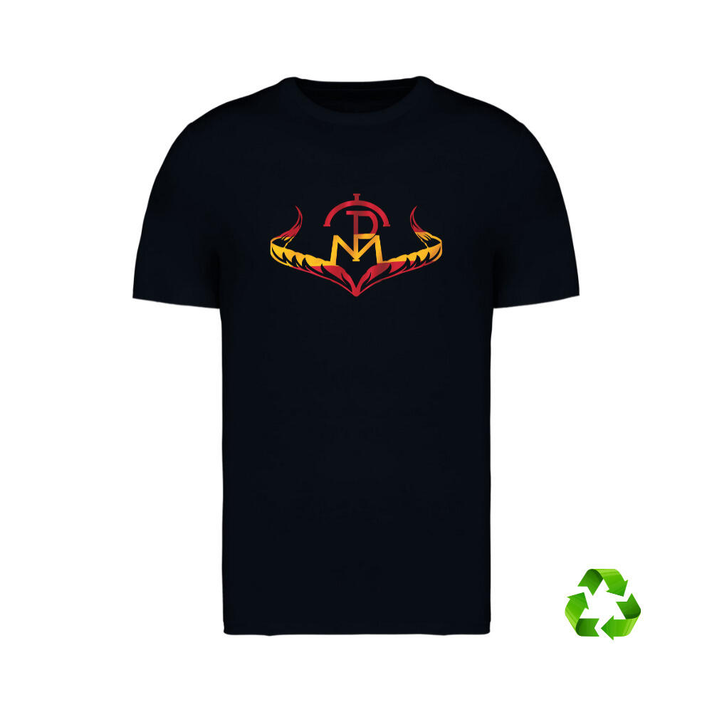 Camiseta Caza Hombre Pasión Morena 37043 Negra Manga Corta 6/6
