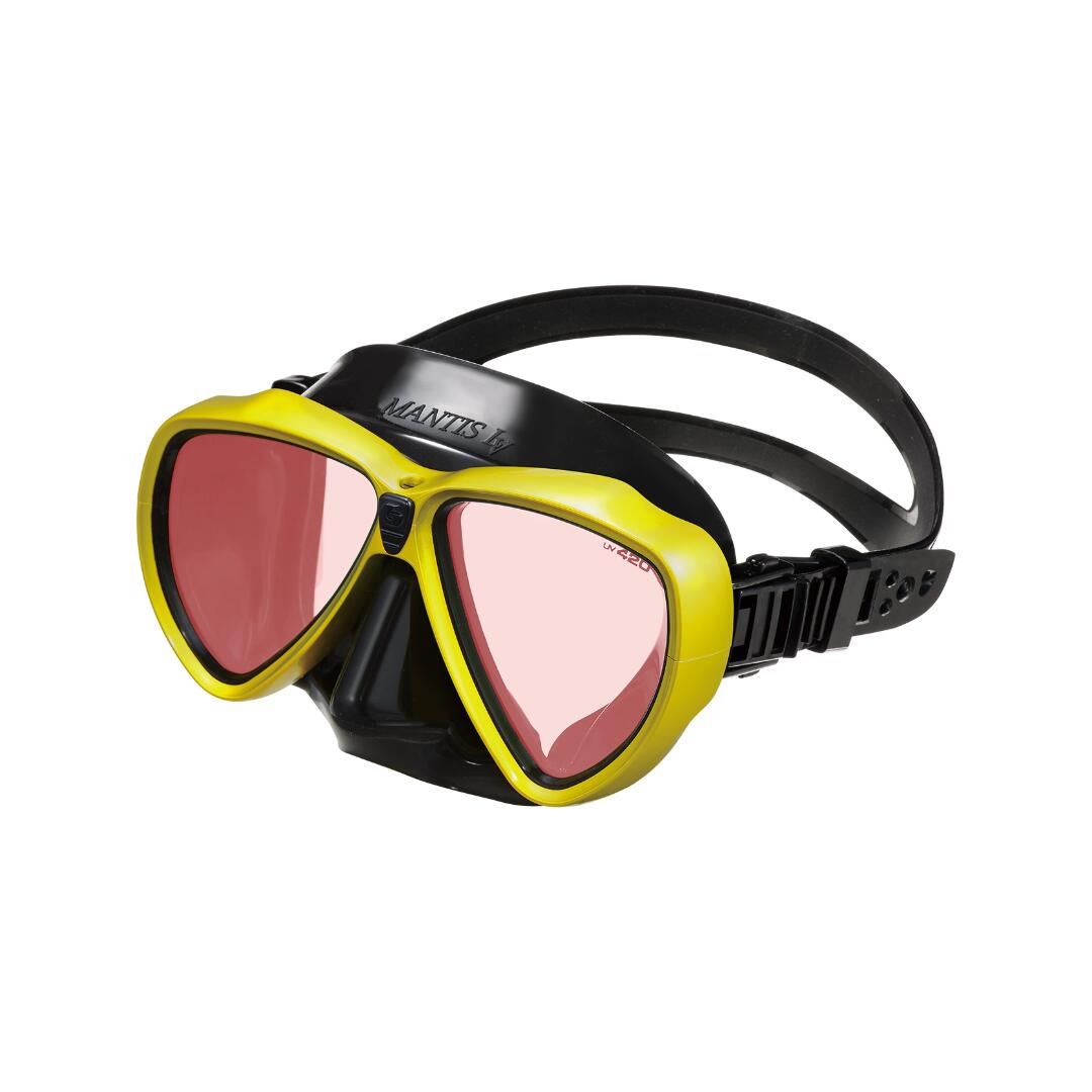Gull Mantis LV UV420 Cut Black Silicone Mask-MIR Neon Shimmer