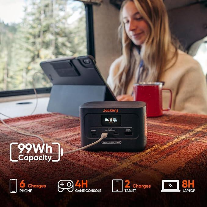 Stazione di alimentazione portatile da 99 Wh Explorer 100 Plus Jackery 6/7