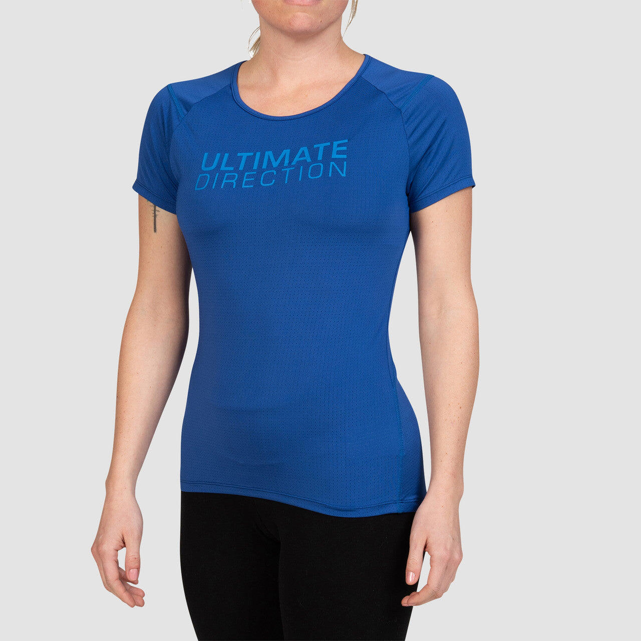 ULTIMATE DIRECTION T-shirt tecnico donna – UD Women's Tech Tee - BLUE - M/D