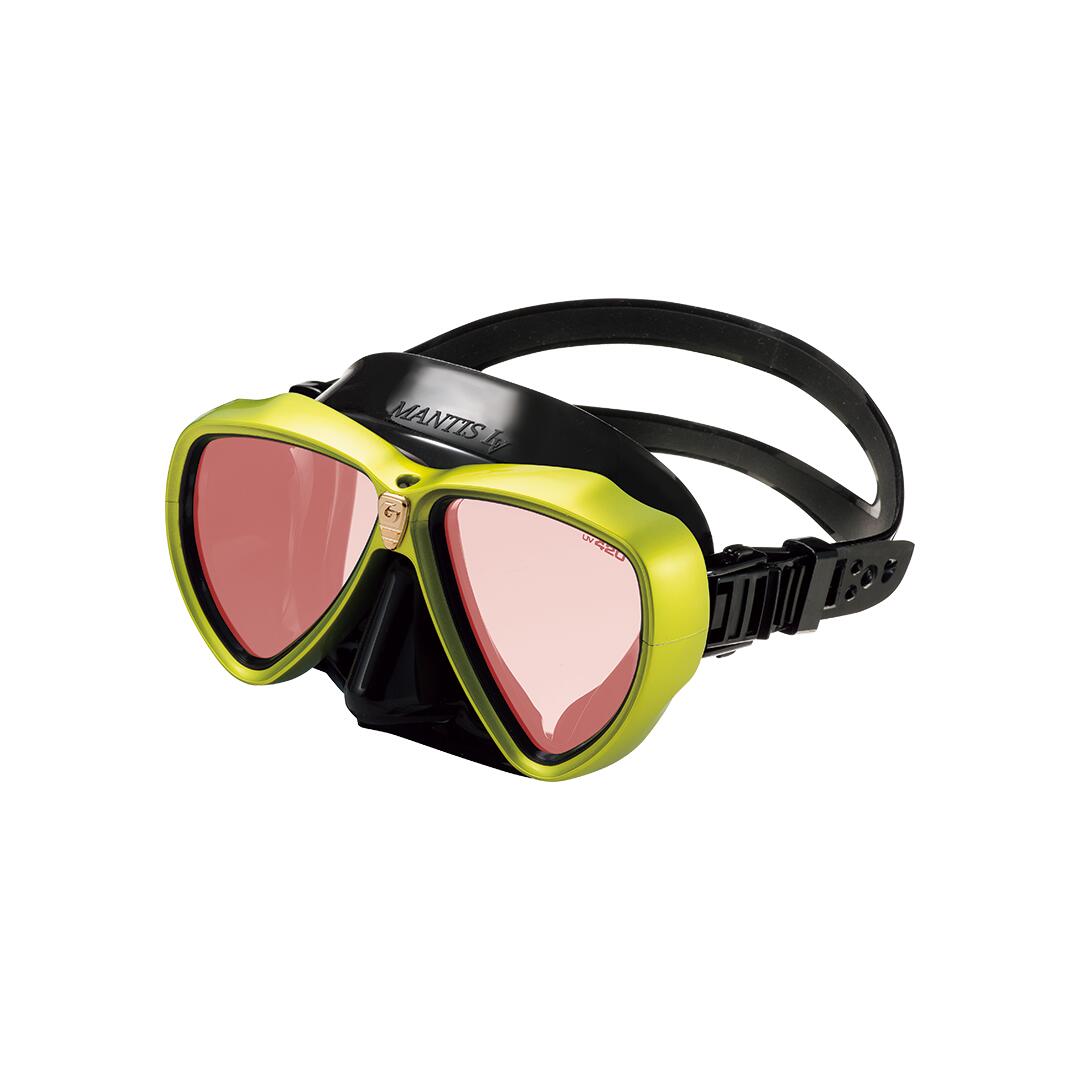 Gull Mantis LV UV420 Cut Black Silicone Mask-MIR Neon Shimmer