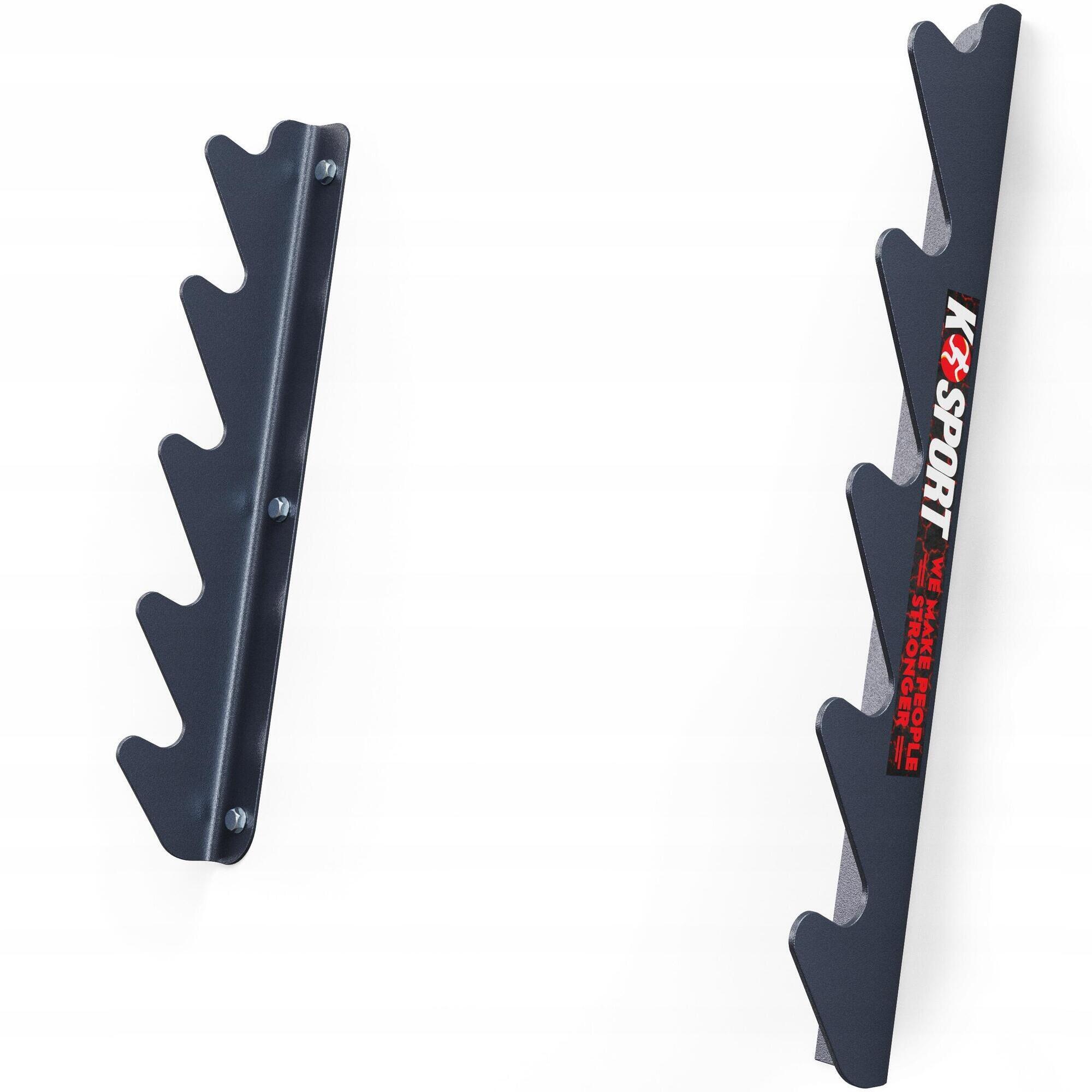 K-sport - Support Mural Pour Barres De Musculation - Accessoire De Tirage - Taille Unique - Decathlon