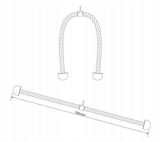 Cuerda de tríceps 4/4