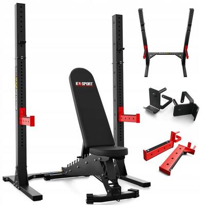 K-SPORT PROFI rack per squat con panca per pesi