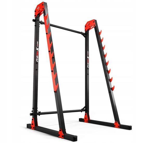 Squat rack per bilancieri a più livelli