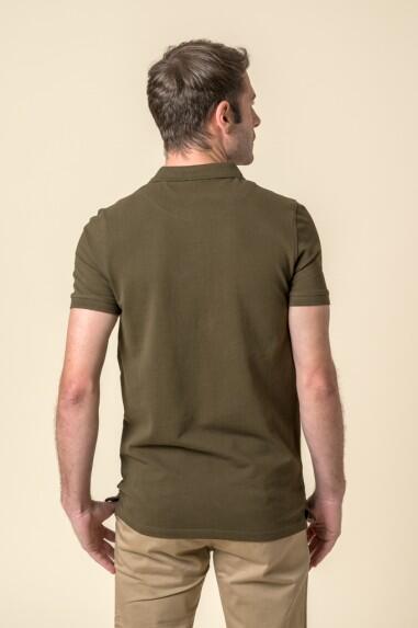 POLO BRITISH VERDE KAKI 3/5
