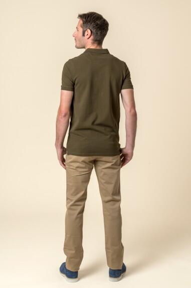 POLO BRITISH VERDE KAKI 2/5