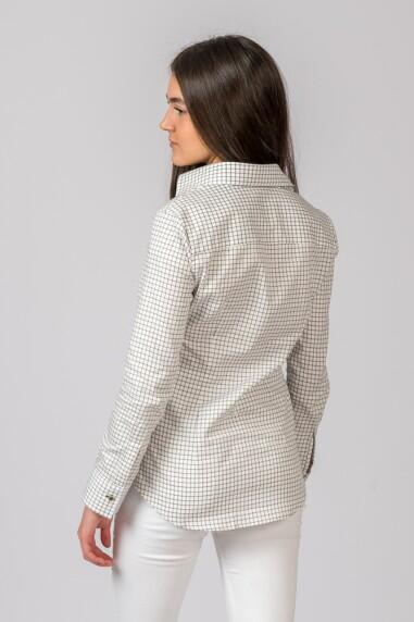 CAMISA CUADROS VERDE Y MARRÓN 5/5