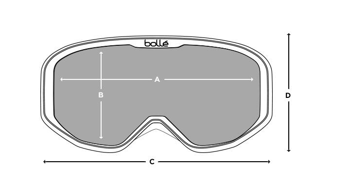 Skibril INUK Pink & Blue Matte - Vermillon Cat 2 4/5