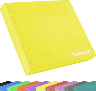 Balance pad met weerstandsband roze