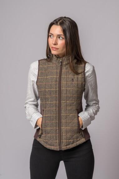 CHALECO ACEDERA ESPIGA TWEED 3/5