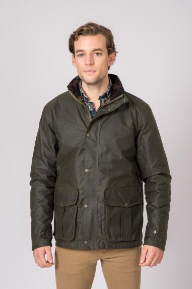 CHAQUETA ENCERADA PADDED BC 2/4