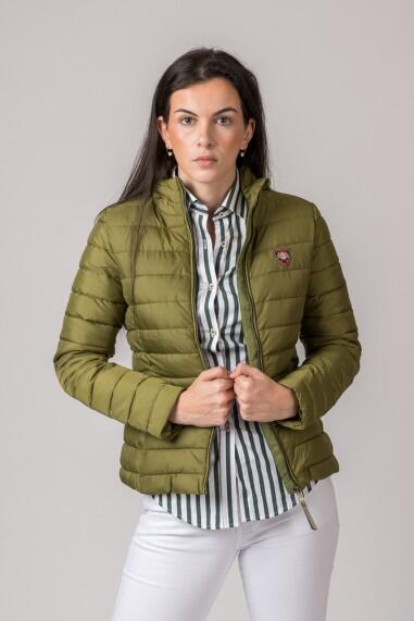 CAZADORA VICTORIA VERDE 2/5