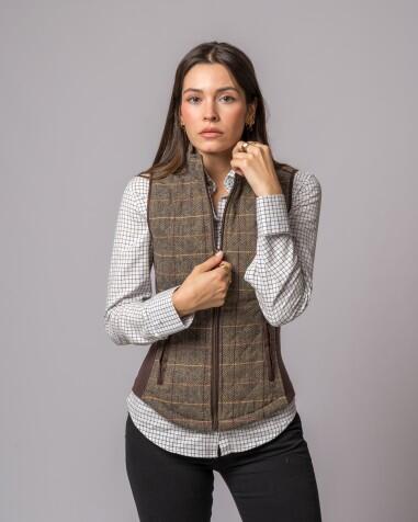 CHALECO ACEDERA ESPIGA TWEED 2/5