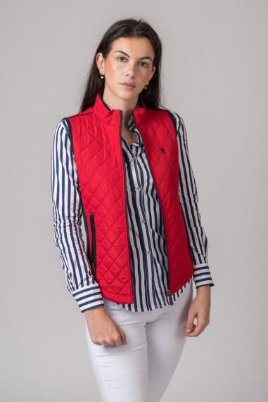 CHALECO ACEDERA ROJO 2/5