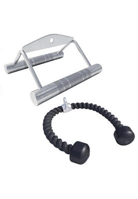 Roeigrepen set: triceps touw - pararelle roeigreep