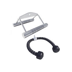 Set de poignées d'aviron (corde en nylon, poignée d'aviron)