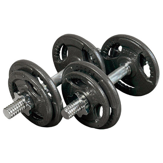 Hantle żeliwne regulowane Hammertone UNDERFIT 2 x 10kg zestaw siłowy