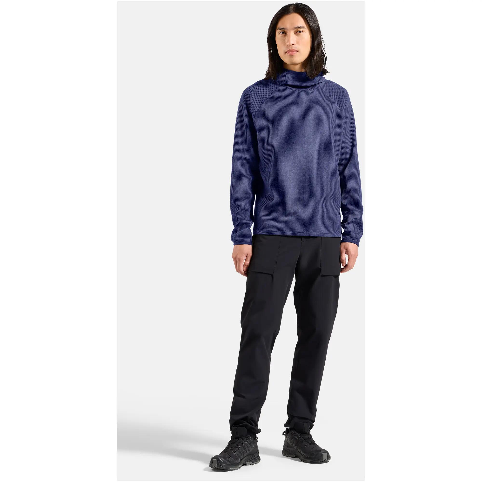 Bluza z kapturem Odlo Mid layer hoody CUBIC 3/7