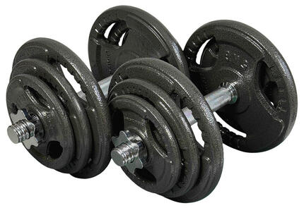 Hantle żeliwne regulowane Hammertone UNDERFIT 2 x 20kg zestaw siłowy