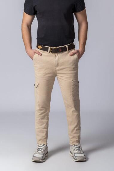 PANTALON CARGO BEIGE 2/4