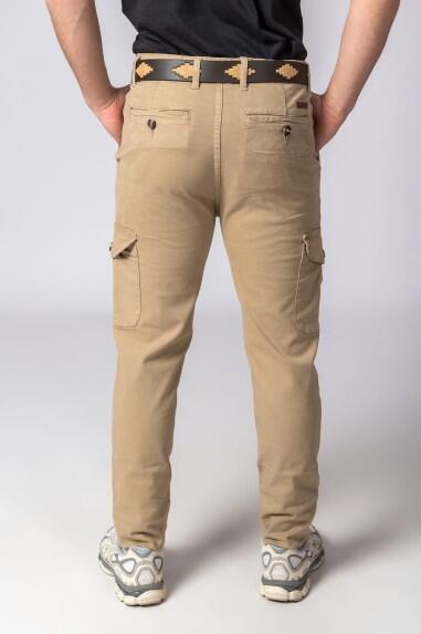 PANTALON CARGO CAMEL 5/5