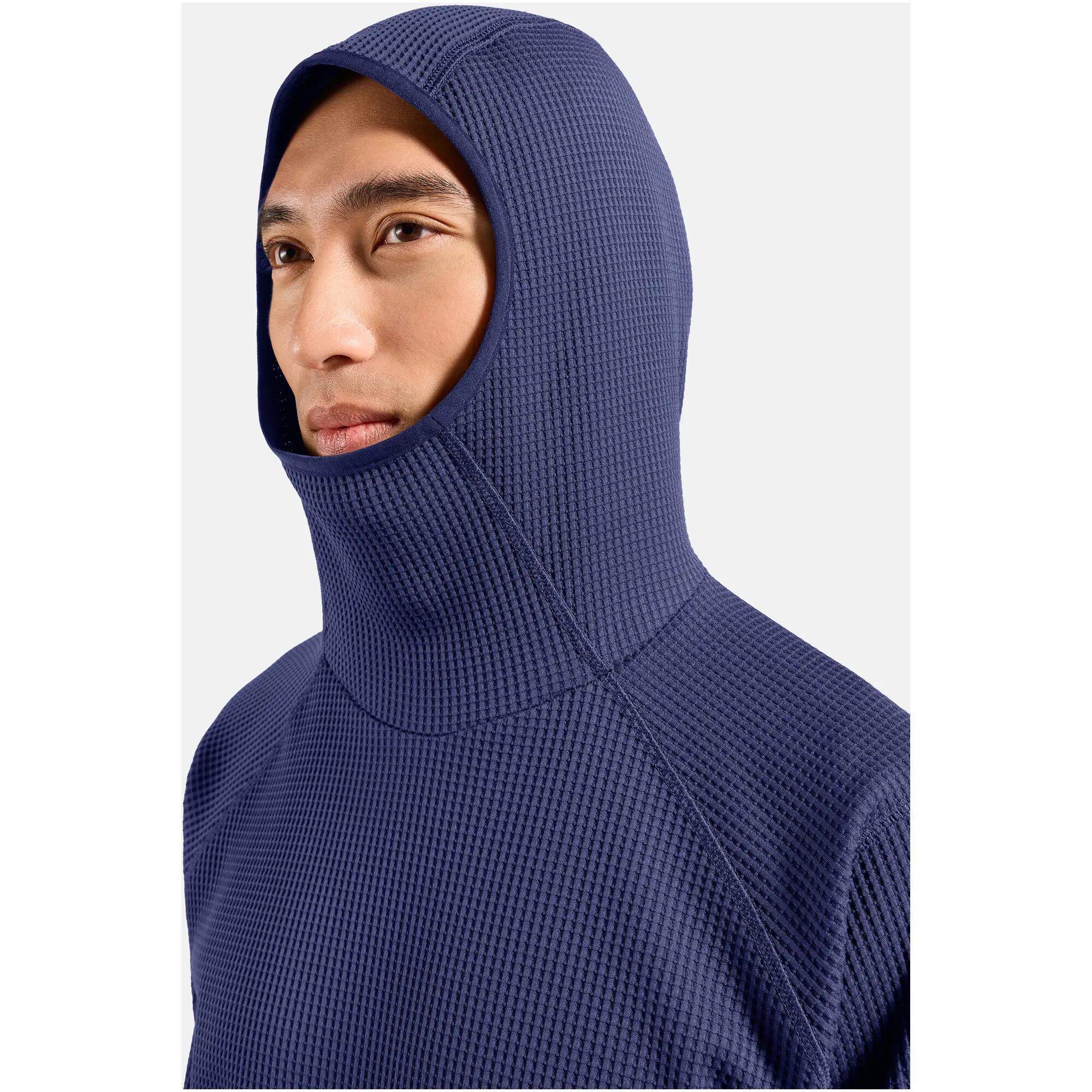 Bluza z kapturem Odlo Mid layer hoody CUBIC 4/7