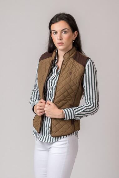 CHALECO NEW KIMBERLY CAMEL 3/5
