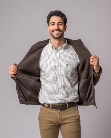 CHAQUETA POLAR ORLEANS CAMEL OLIVE 4/5