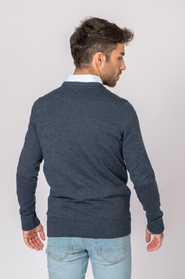 SUETER CUELLO REDONDO AZUL MARINO 5/5