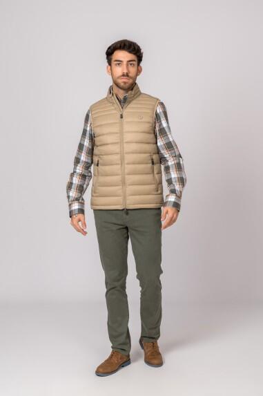CHALECO NIZA BEIGE 3/5