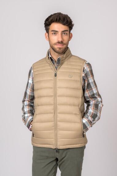 CHALECO NIZA BEIGE 2/5