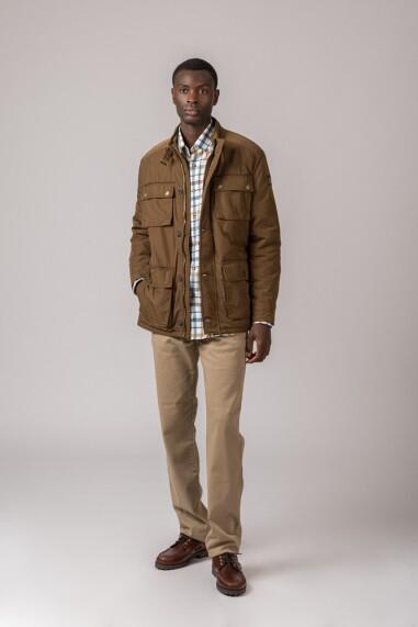 PARKA 4 BOLSILLOS WEST CAMEL 4/5