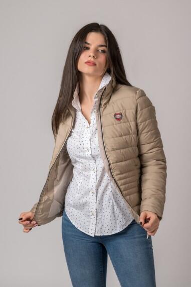 CAZADORA VICTORIA PIEDRA 4/5
