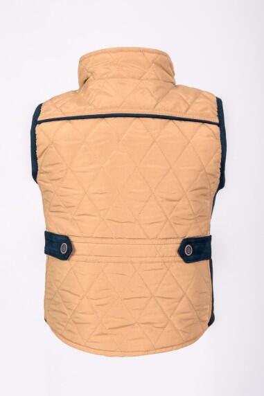 CHALECO NIÑA BEIGE 4/4