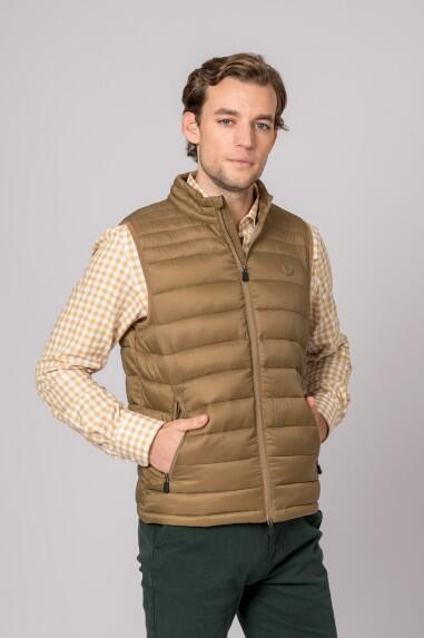 CHALECO NIZA CAMEL 3/5