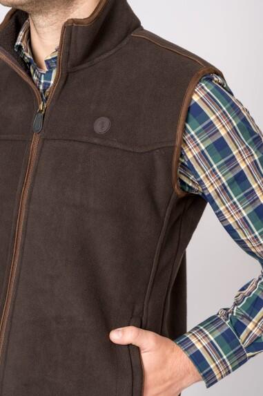 CHALECO POLAR BERLIN MARRON 2/4
