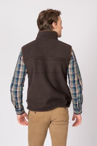 CHALECO POLAR BERLIN MARRON 4/4