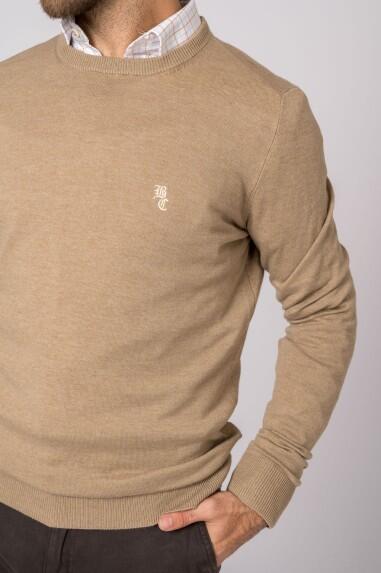 SUETER CUELLO REDONDO MARRÓN 3/5