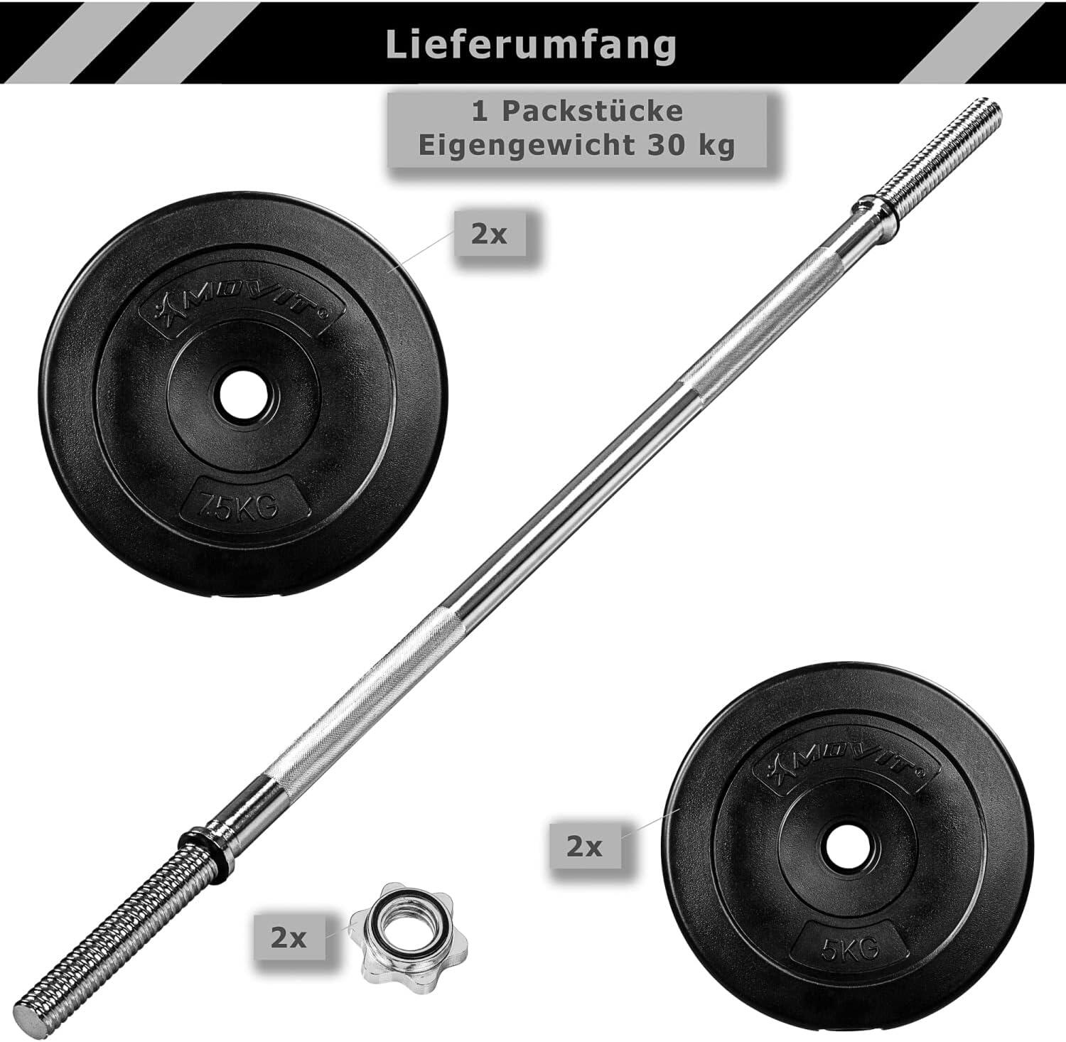 Set de barre longue 30 – 60 kg 3/7