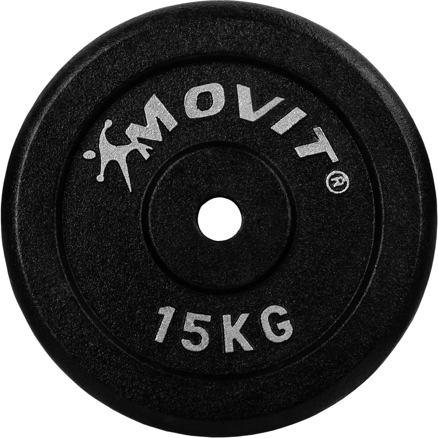 Set de disques 30/31 mm de musculation 2x15kg 2/4