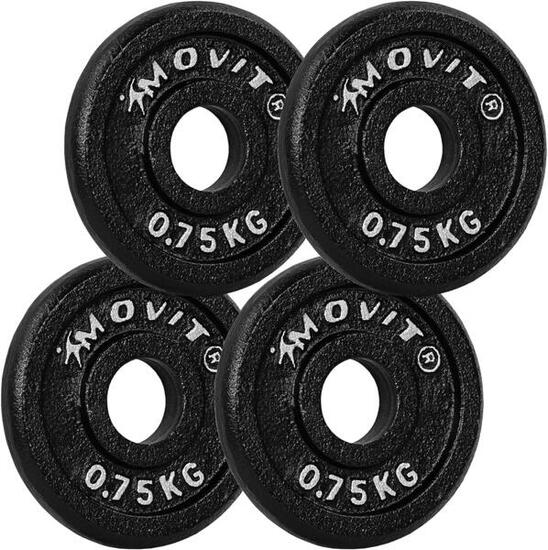 Hantelscheiben Set 30/31 mm 3 KG (4 x 0.75 KG)