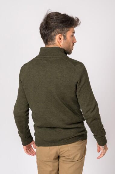 SUETER CUELLO CREMALLERA VERDE 5/5