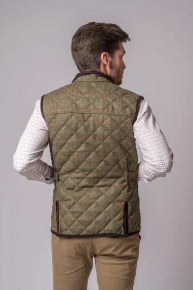 CHALECO TWEED VERDE 5/5