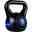Gantera Kettlebell, MOVIT®, 12kg, negru/abastru